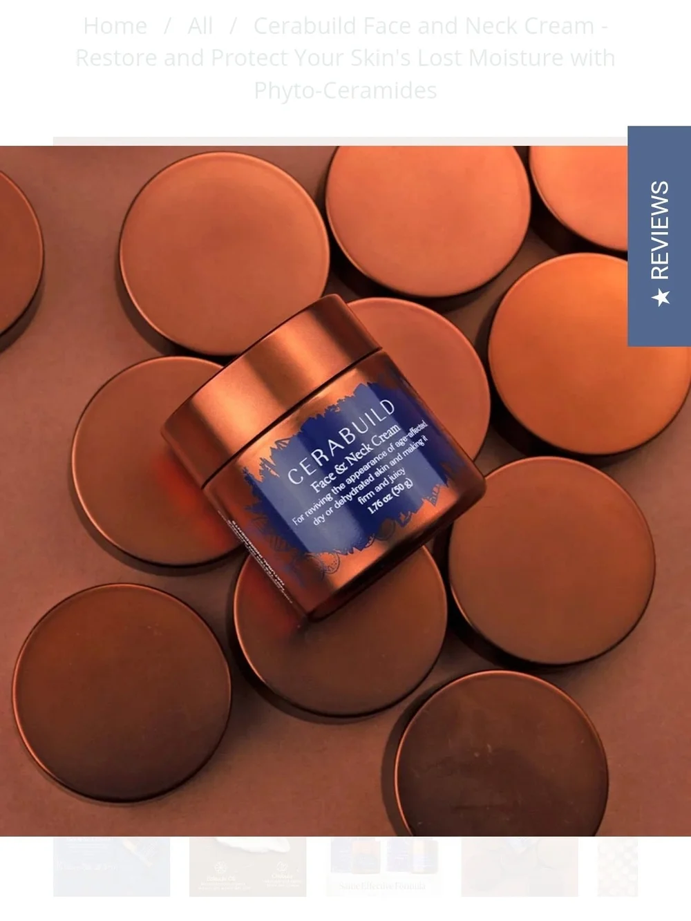 Cerabuild Face & Neck Cream